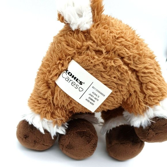 Kohls Cares Rudolph The Red Nosed Reindeer 10" Cartoon Plush Toy Collector Clean - Picture 8 of 11